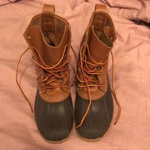 Bean Boots by L.L. Bean. Size 8. Moderately used.